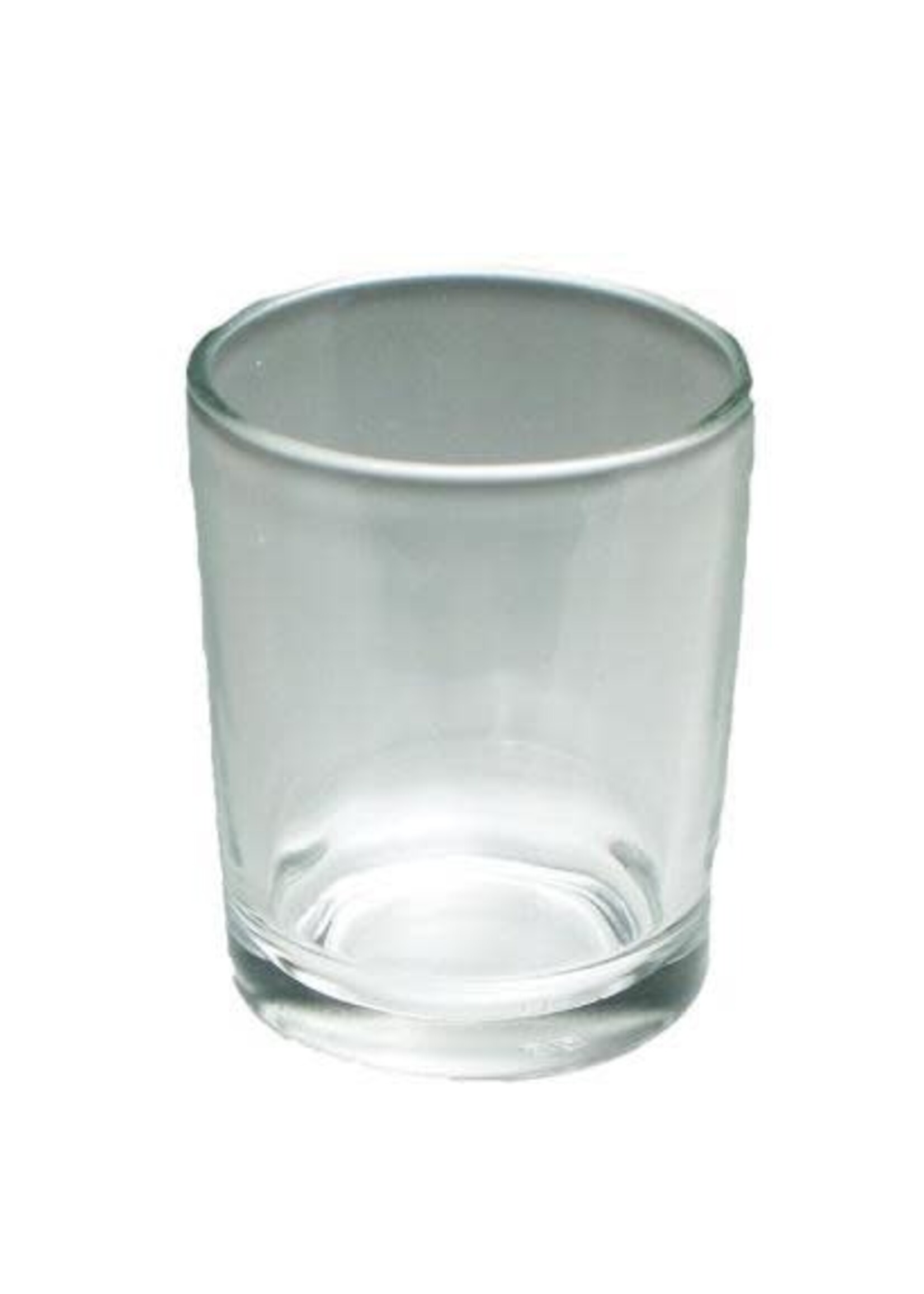 Honey Candles Votive Cup, clear glass