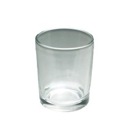 Honey Candles Votive Cup, clear glass