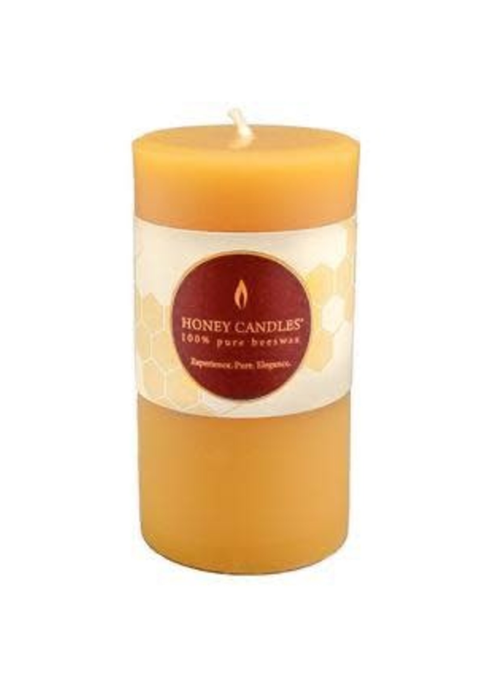Honey Candles Small Pillar 3” x 2”