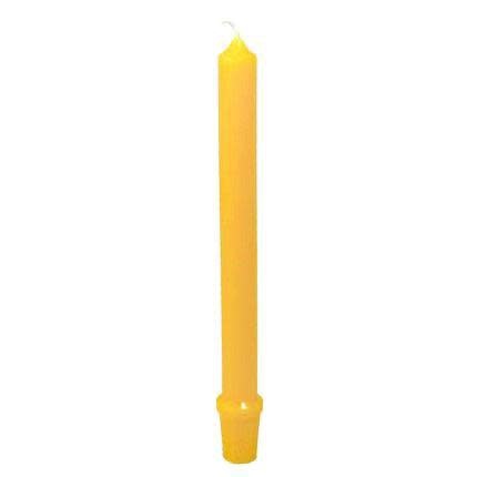 Honey Candles 9 Inch Natural Base Beeswax Candles