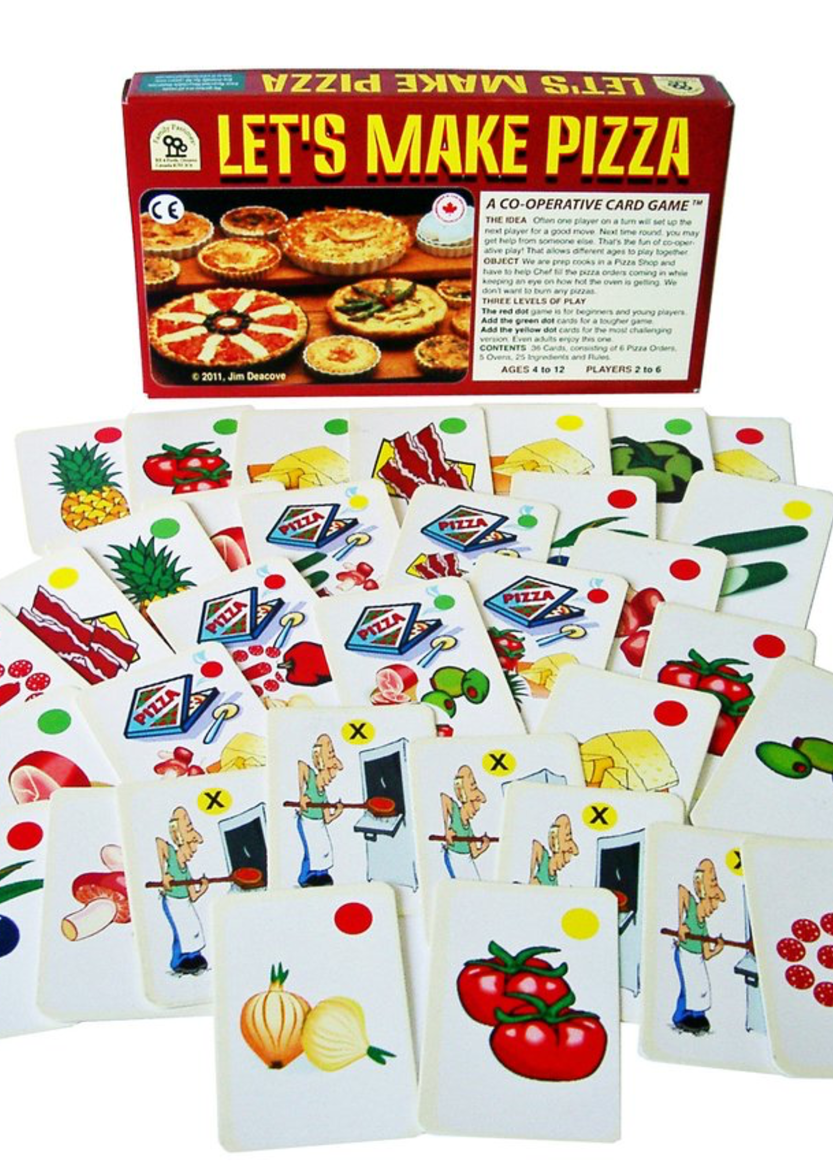 Family Pastimes Let's Make Pizza