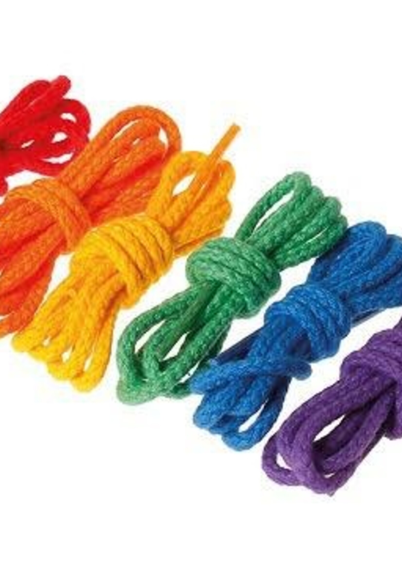 Grimm's Rainbow Cords for Threading Beads 6 pcs