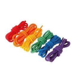 Grimm's Rainbow Cords for Threading Beads 6 pcs