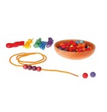 Grimm's Rainbow Cords for Threading Beads 6 pcs