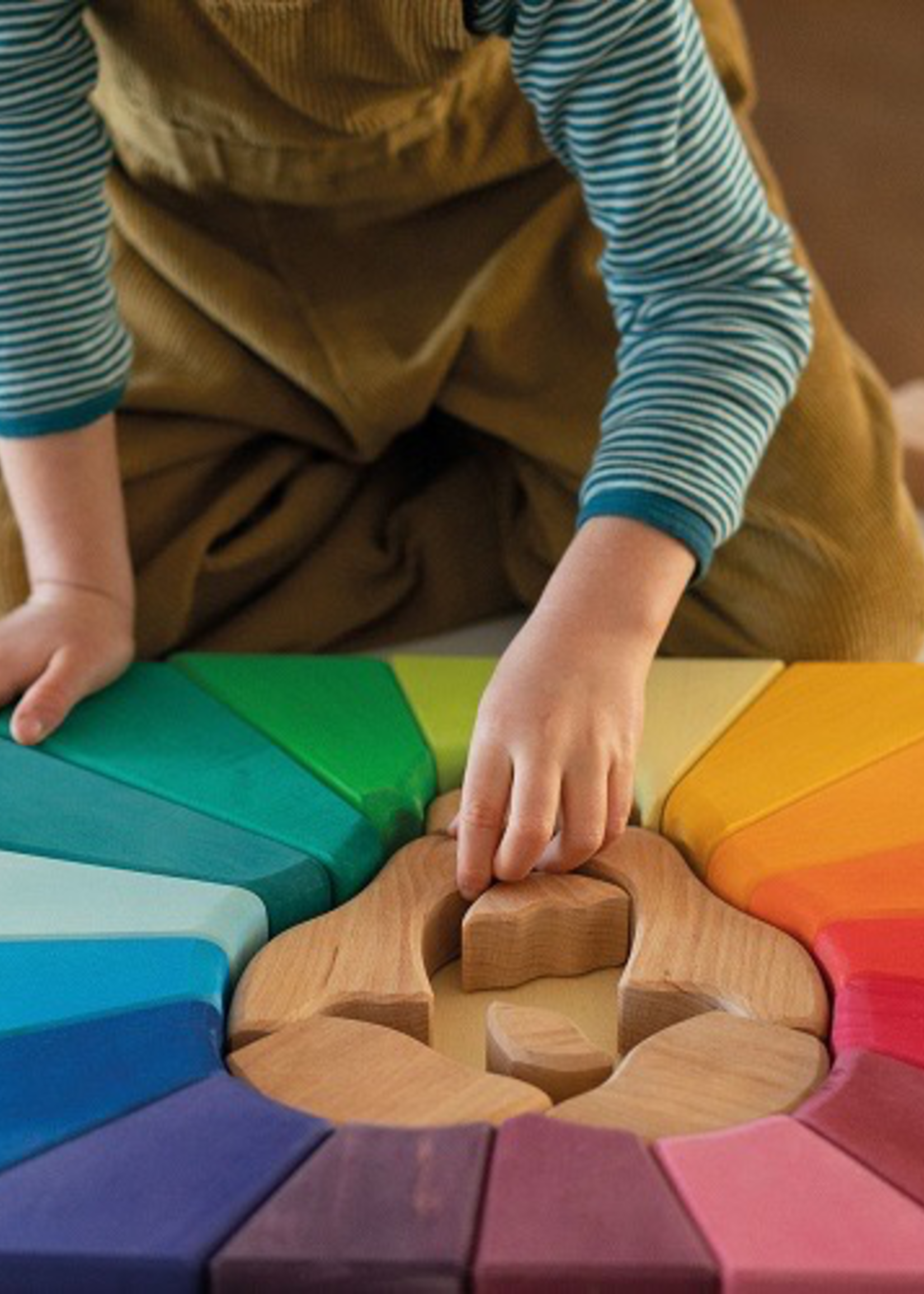 Grimm's Building Set - Rainbow Lion 27 pcs