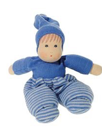 Nanchen Nanchen Mopschen doll small , blue -28 cm (11 inch)