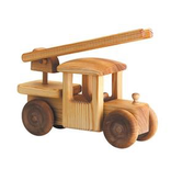 Debresk Debresk wooden toy - big fire engine