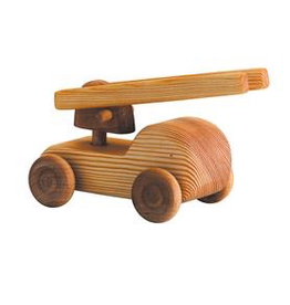 Debresk Debresk wooden toy - small fire engine