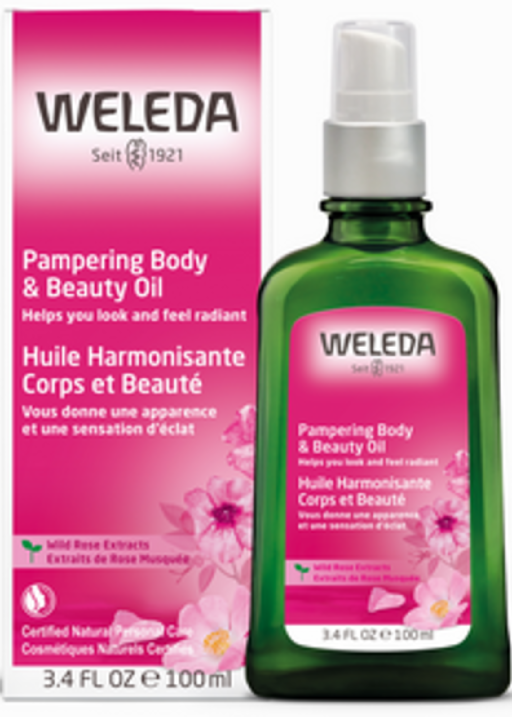 Weleda Pampering Body & Beauty Oil - wild rose