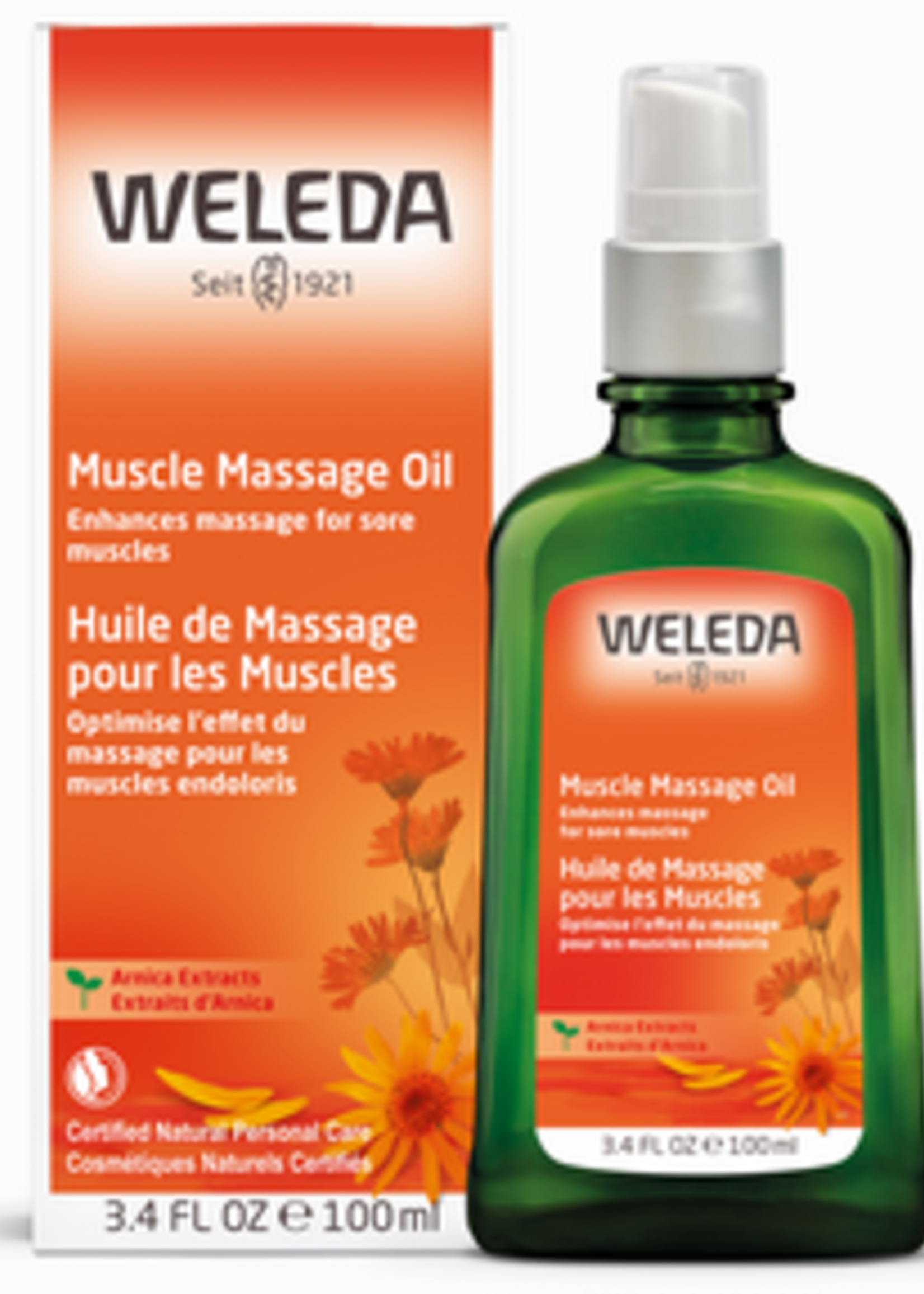 Weleda Muscle Massage Body Oil - Arnica