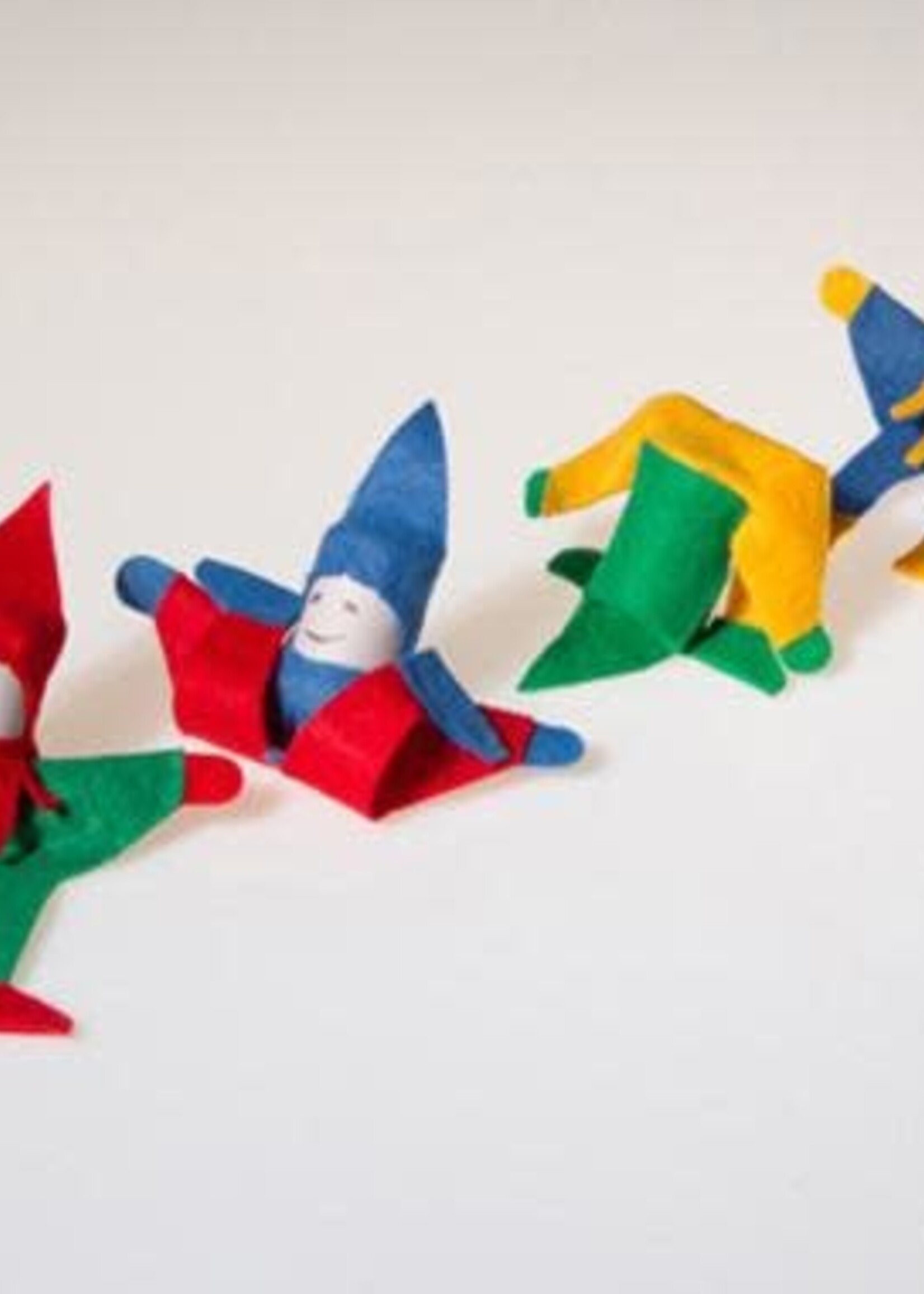 Kraul Make Your Own! Tumbling Gnome Kit for 4 gnomes