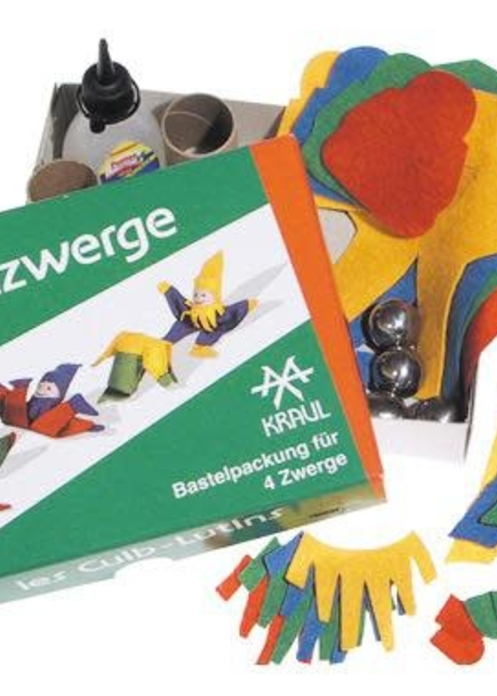 Kraul Make Your Own! Tumbling Gnome Kit for 4 gnomes