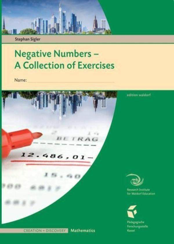 Waldorf Publications Negative Numbers: A Collection of Exercises for Students