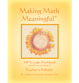 Jamie York Press Making Math Meaningful: A 10th Grade Workbook Teacher's Edition