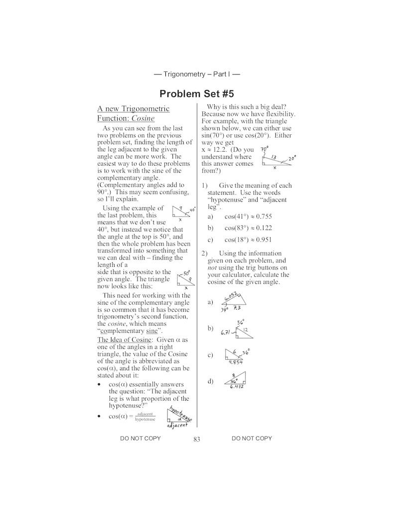 Jamie York Press Making Math Meaningful: A 10th Grade Student's Workbook