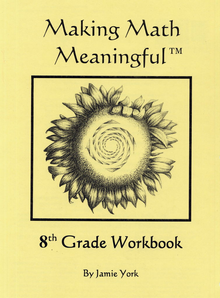 Jamie York Press Making Math Meaningful: An 8th Grade Student's Workbook