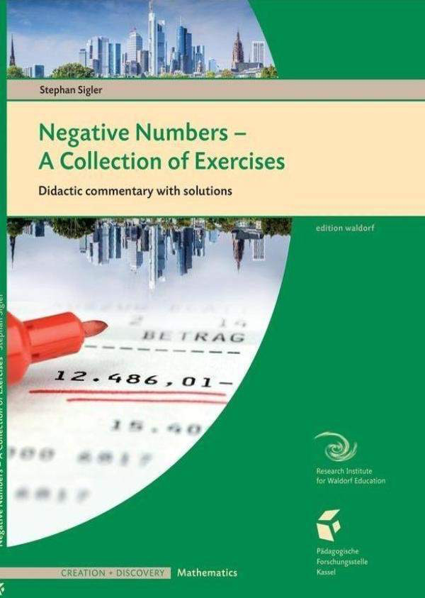 Waldorf Publications Negative Numbers: A Collection of Exercises: Teacher Workbook