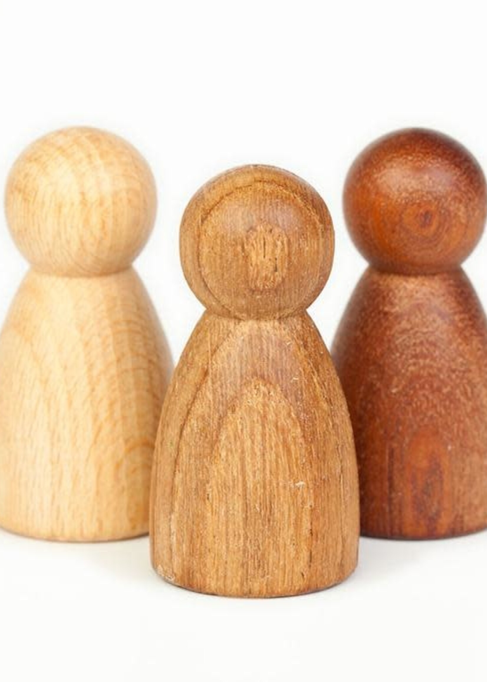 Grapat Wood Nins 3 Different Woods 3 pcs (Beech, Oak and Sapeli)