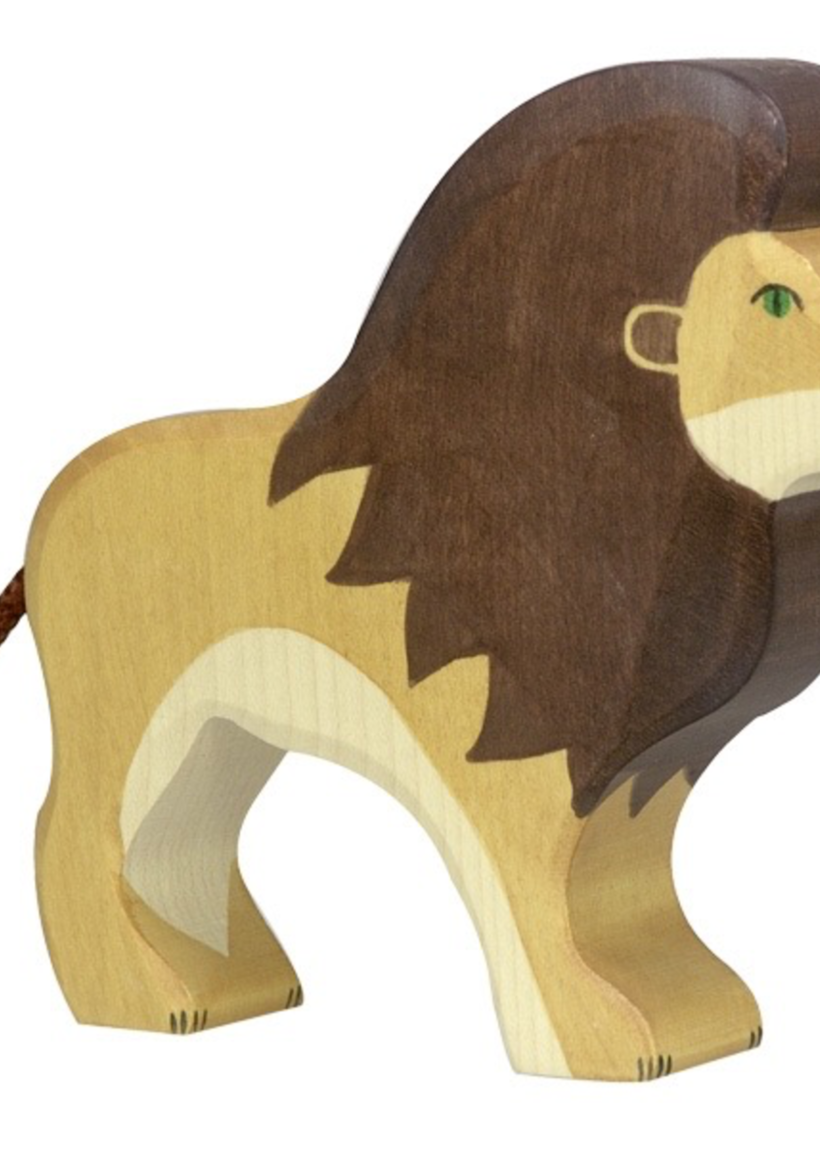 Holztiger Lion
