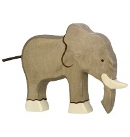 Holztiger Elephant