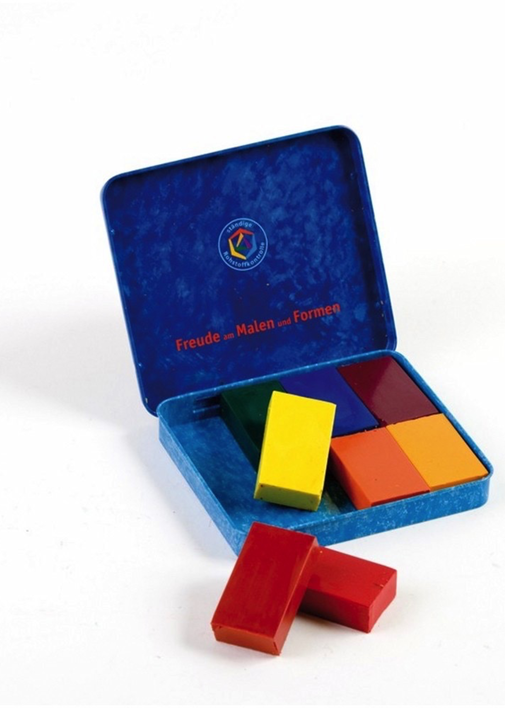 Stockmar Stockmar Block Crayons 8 Assorted Waldorf Mix