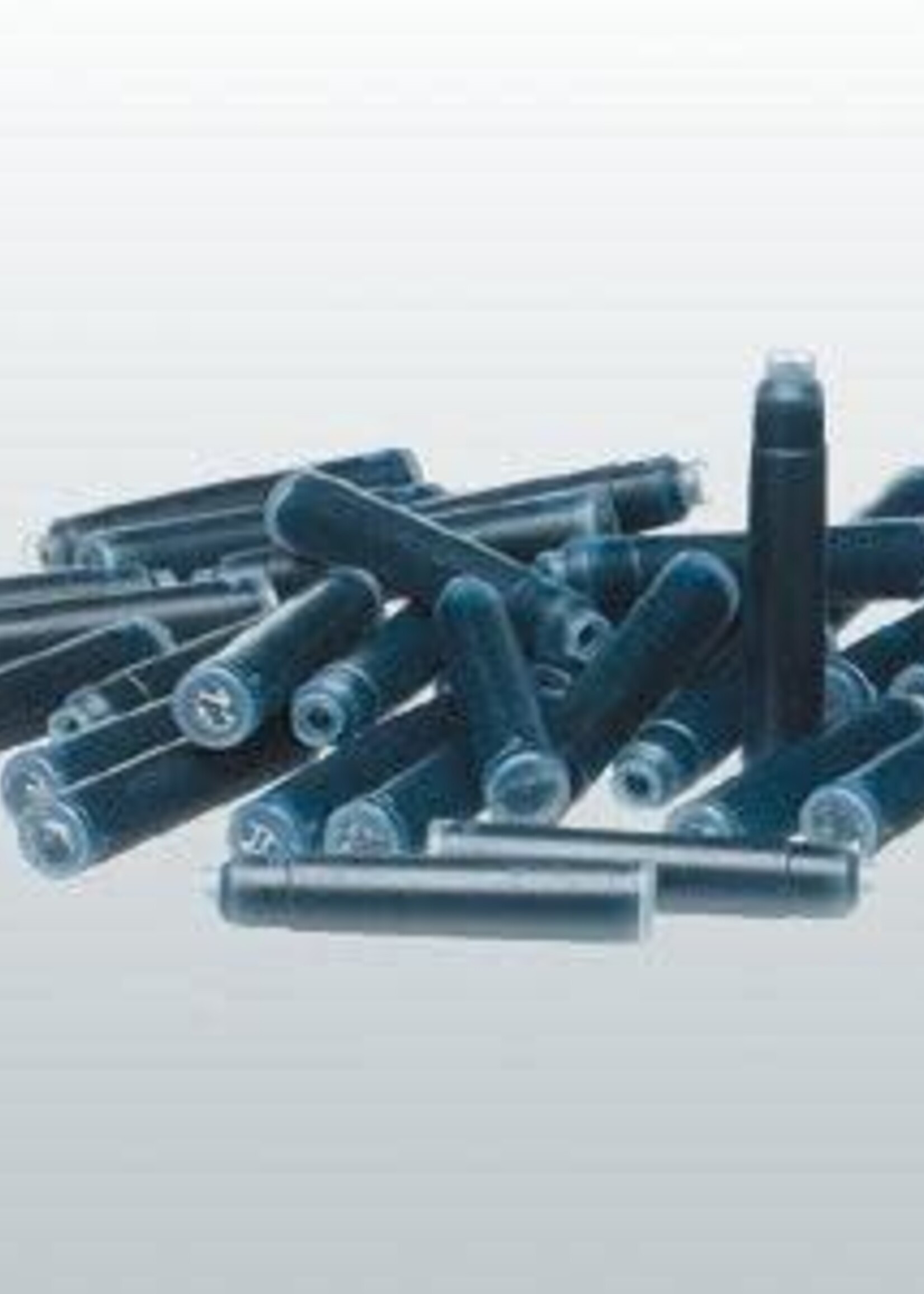 Mercurius 12 Blue Ink cartridges for Greenfield Pens