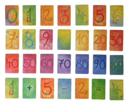 Grimm's Number Cards, 48 Pcs.