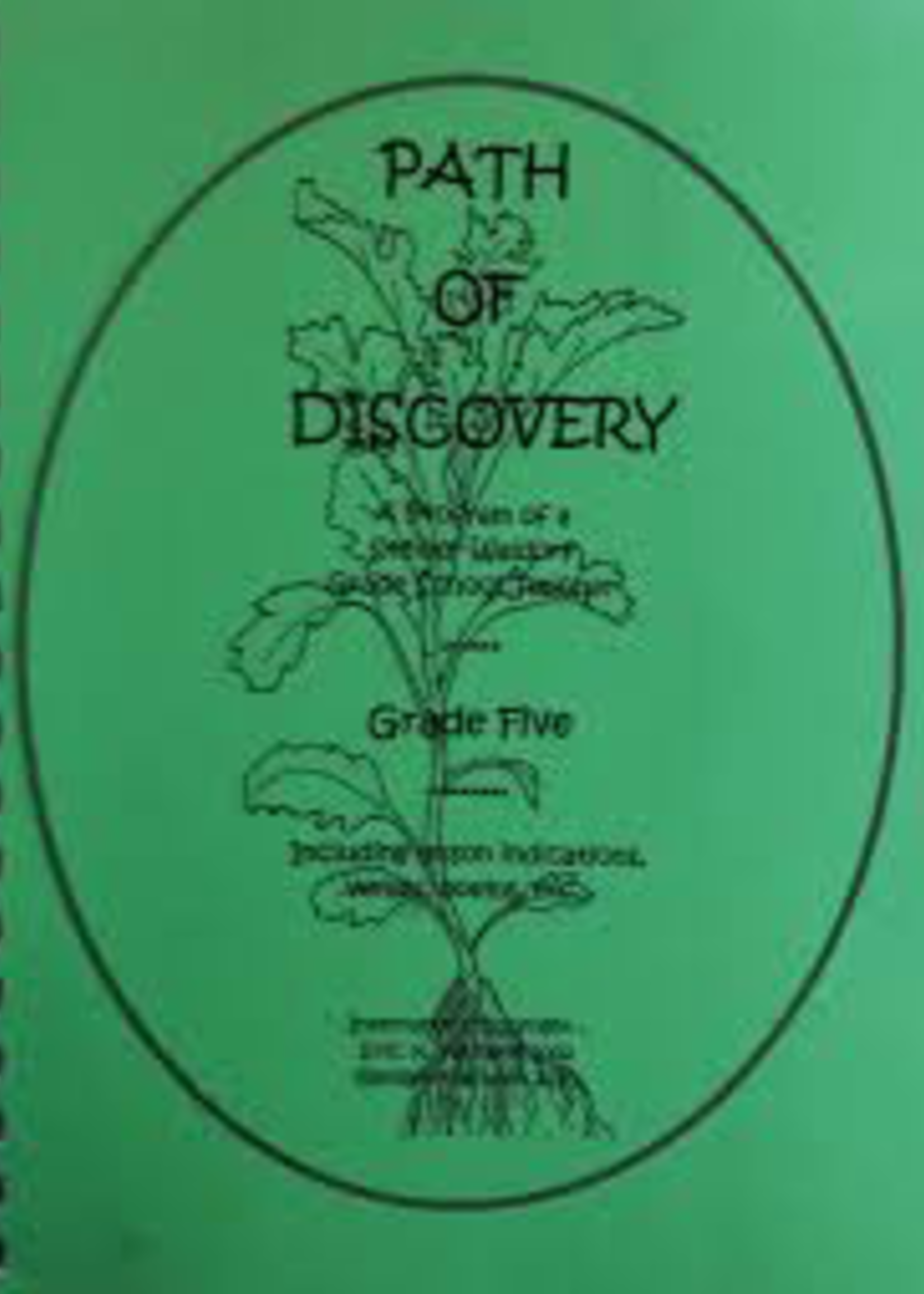 Eric K. Fairman A Path of Discovery – Grade 5:  A Program of a Waldorf Grade School Teacher