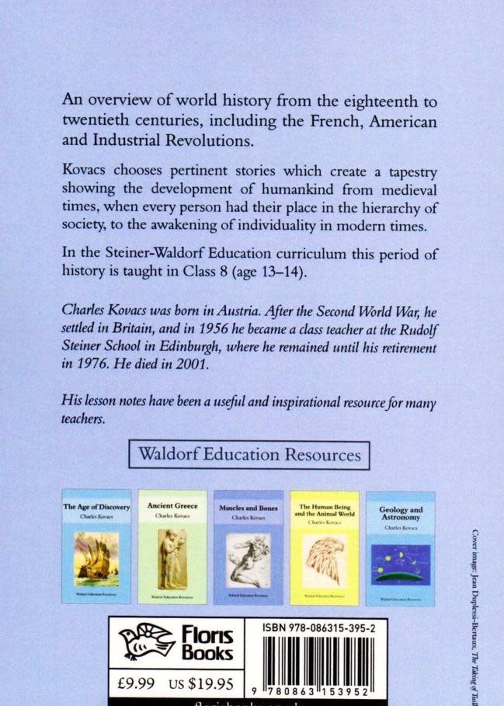 Floris Books The Age Of Revolution: Waldorf Education Resources