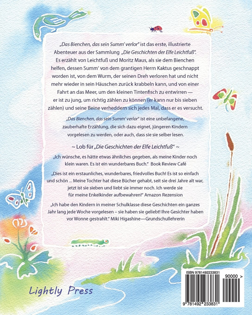 Lightly Press Das Bienchen das sein Summ' verlor (German edition of The Bee Who Lost his Buzz)