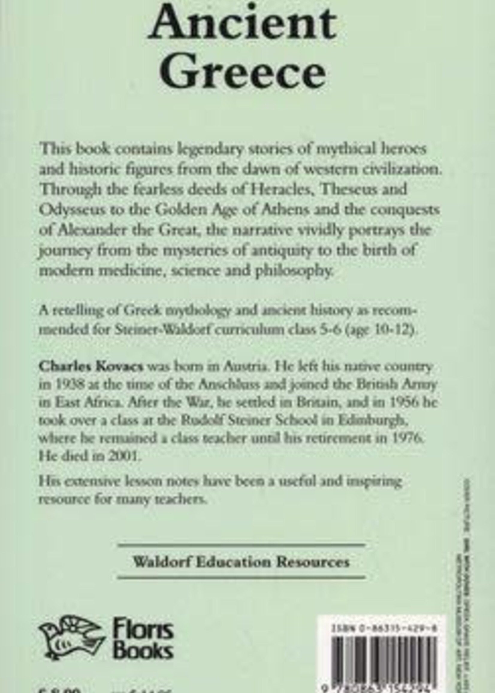 Floris Books Ancient Greece: Waldorf Education Resources