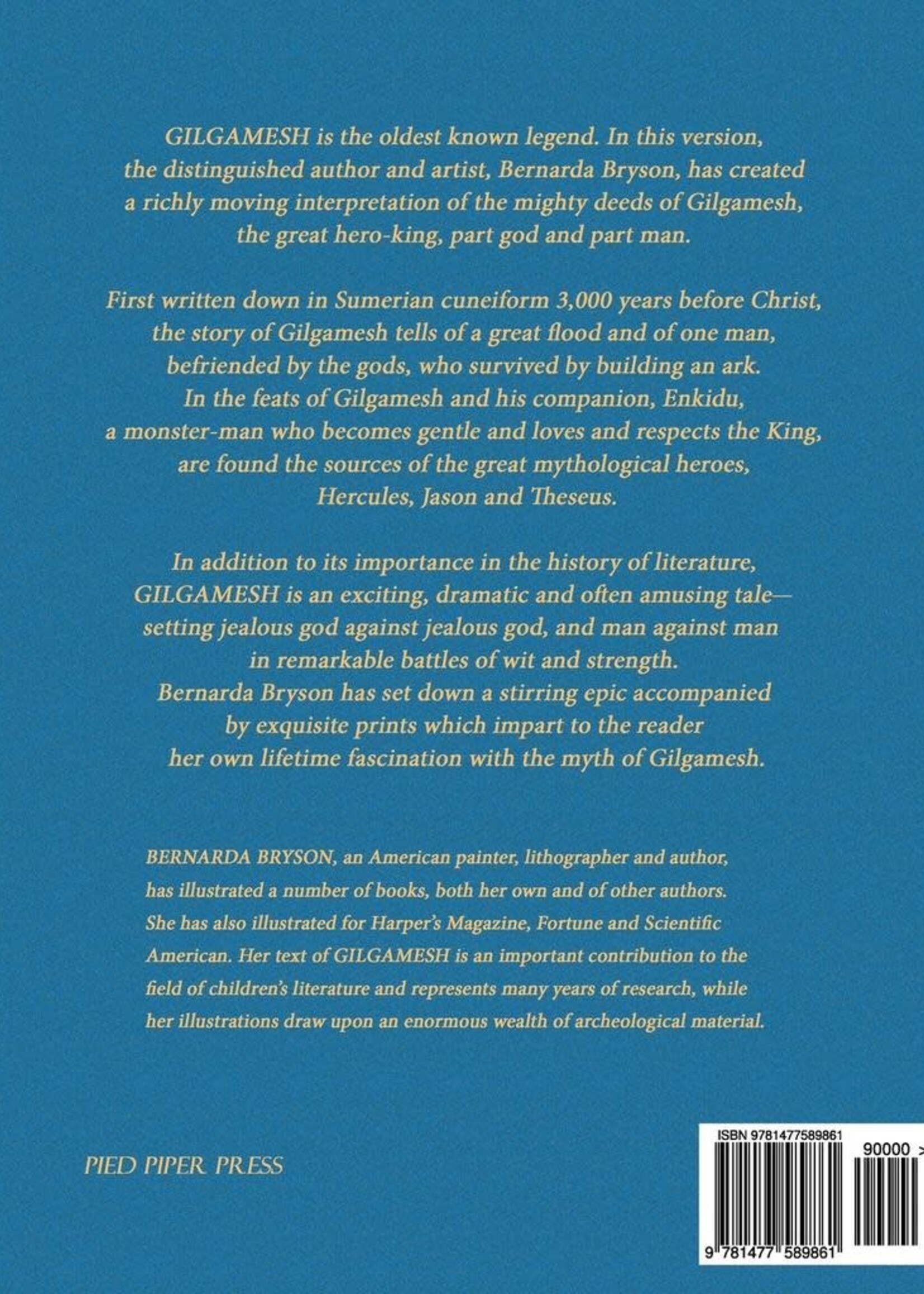 Whole Spirit Press Gilgamesh: Man's First Story