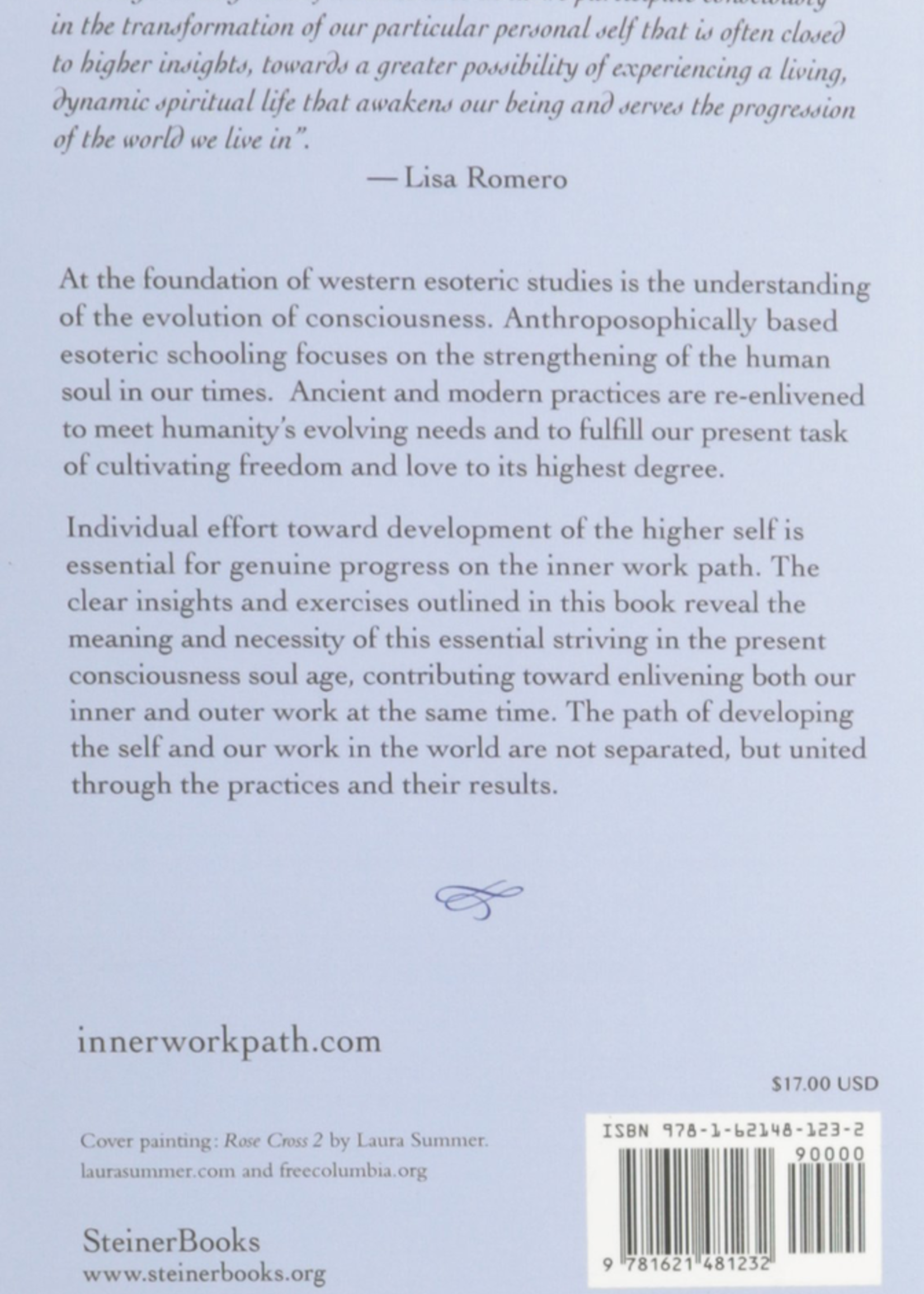 Steiner Books Developing The Self: Through The Inner Work Path In The Light Of Anthroposophy