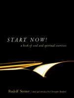 Steiner Books Start Now!: A Book Of Soul And Spiritual Exercises