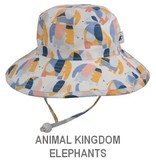 Puffin Gear Child Sun Protection Sunbaby Hat-Cotton Prints