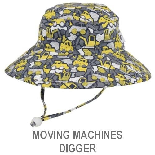 Puffin Gear Child Sun Protection Sunbaby Hat-Cotton Prints