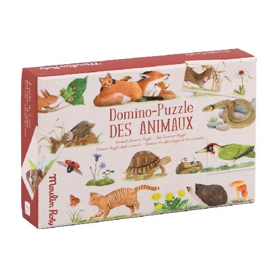Londji Le Jardinier - Animals Domino Puzzle