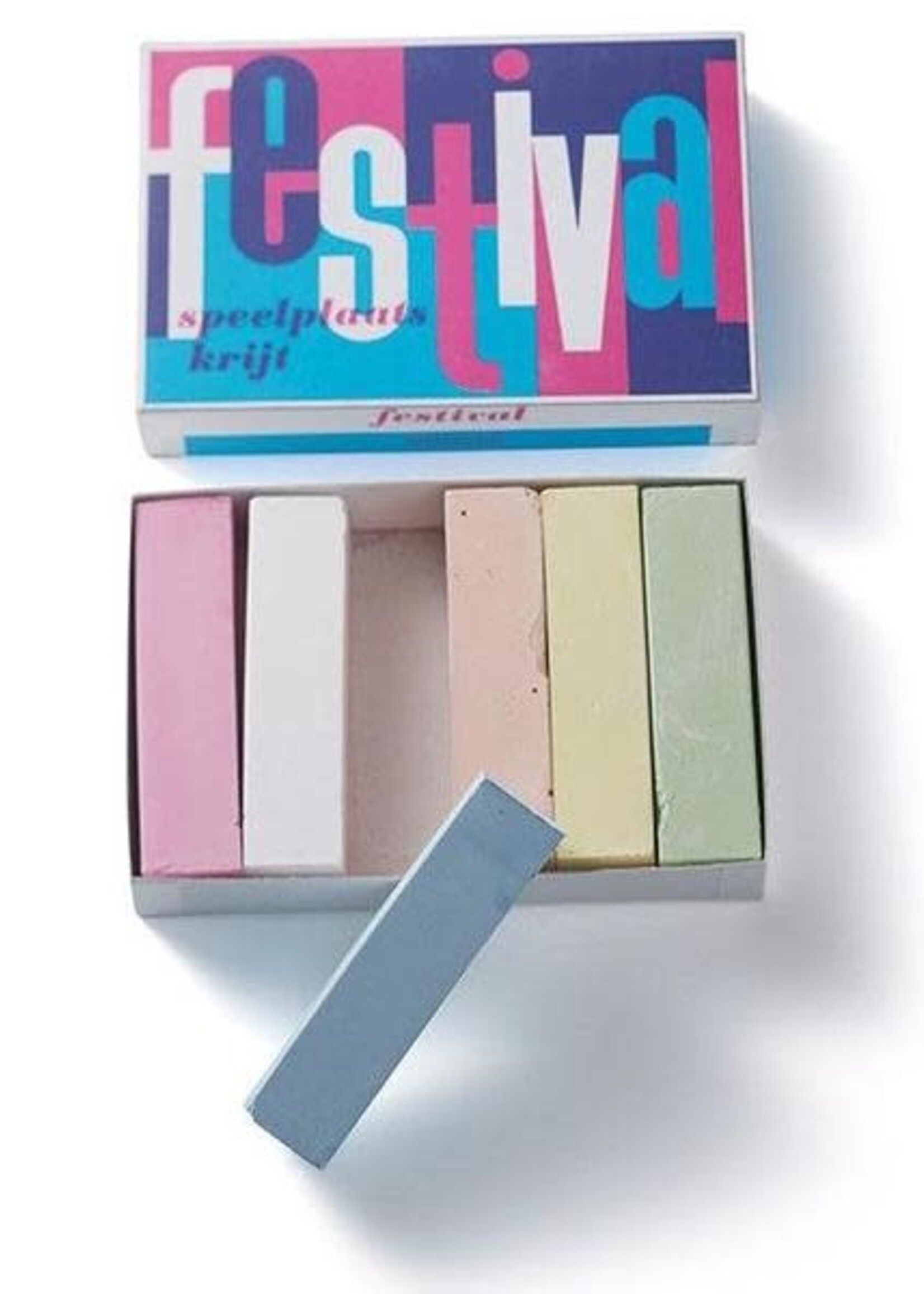 Mercurius School Yard Chalk - 6 Assorted Colours