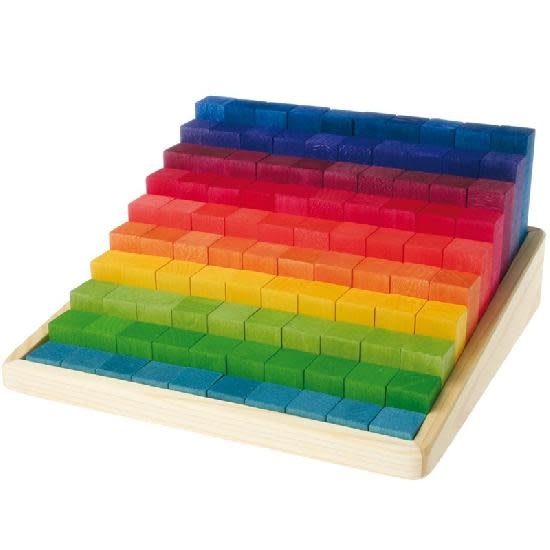 Grimm's Stepped Counting Blocks 4cm thick