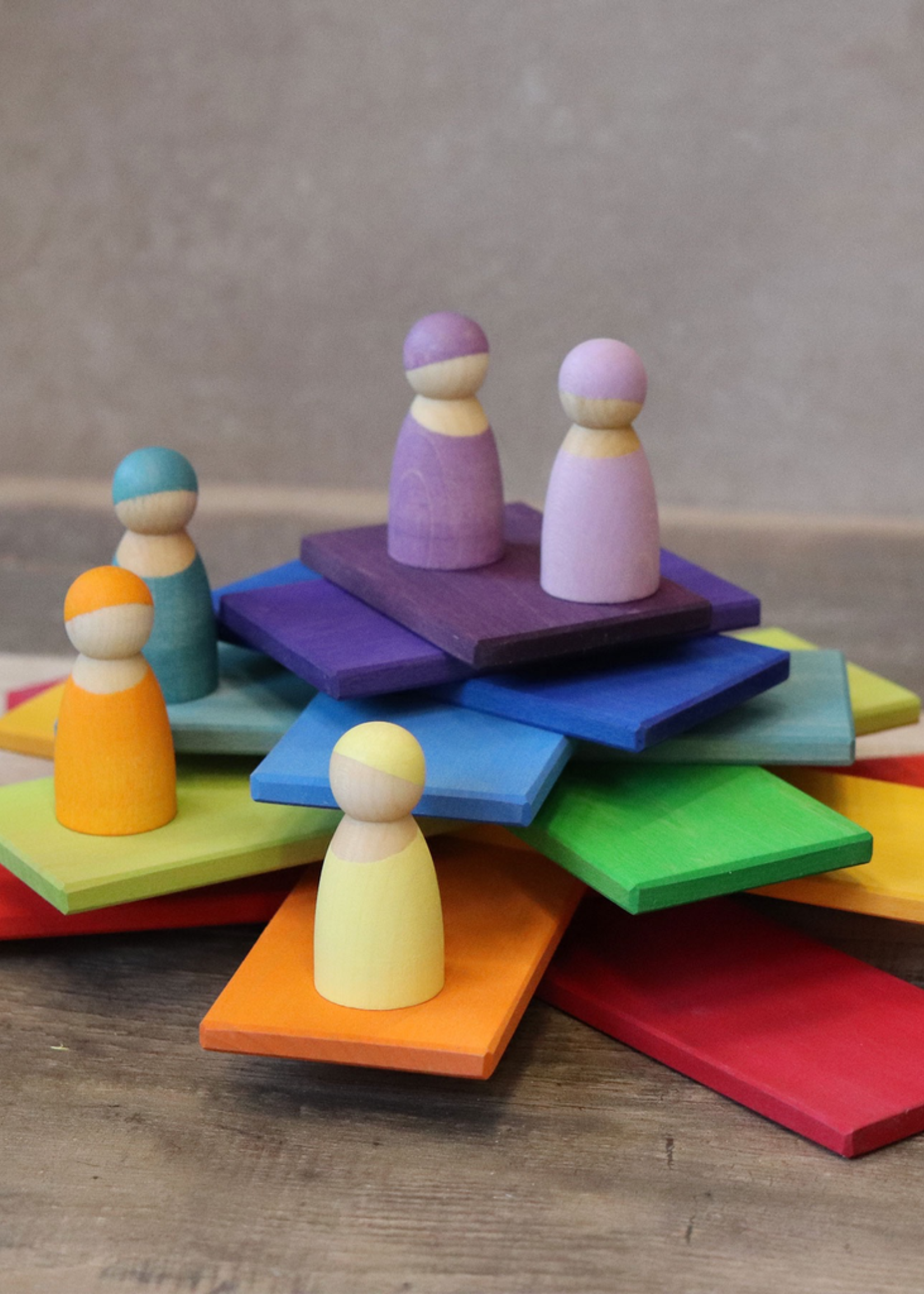 Grimm's Element - Building Boards, Rainbow
