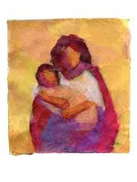 WECAN Press Poster - Mother and Child Art Print
