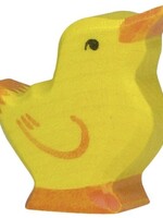 Holztiger Chick, head raised