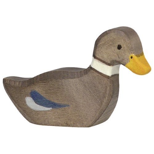 Holztiger Duck, swimming