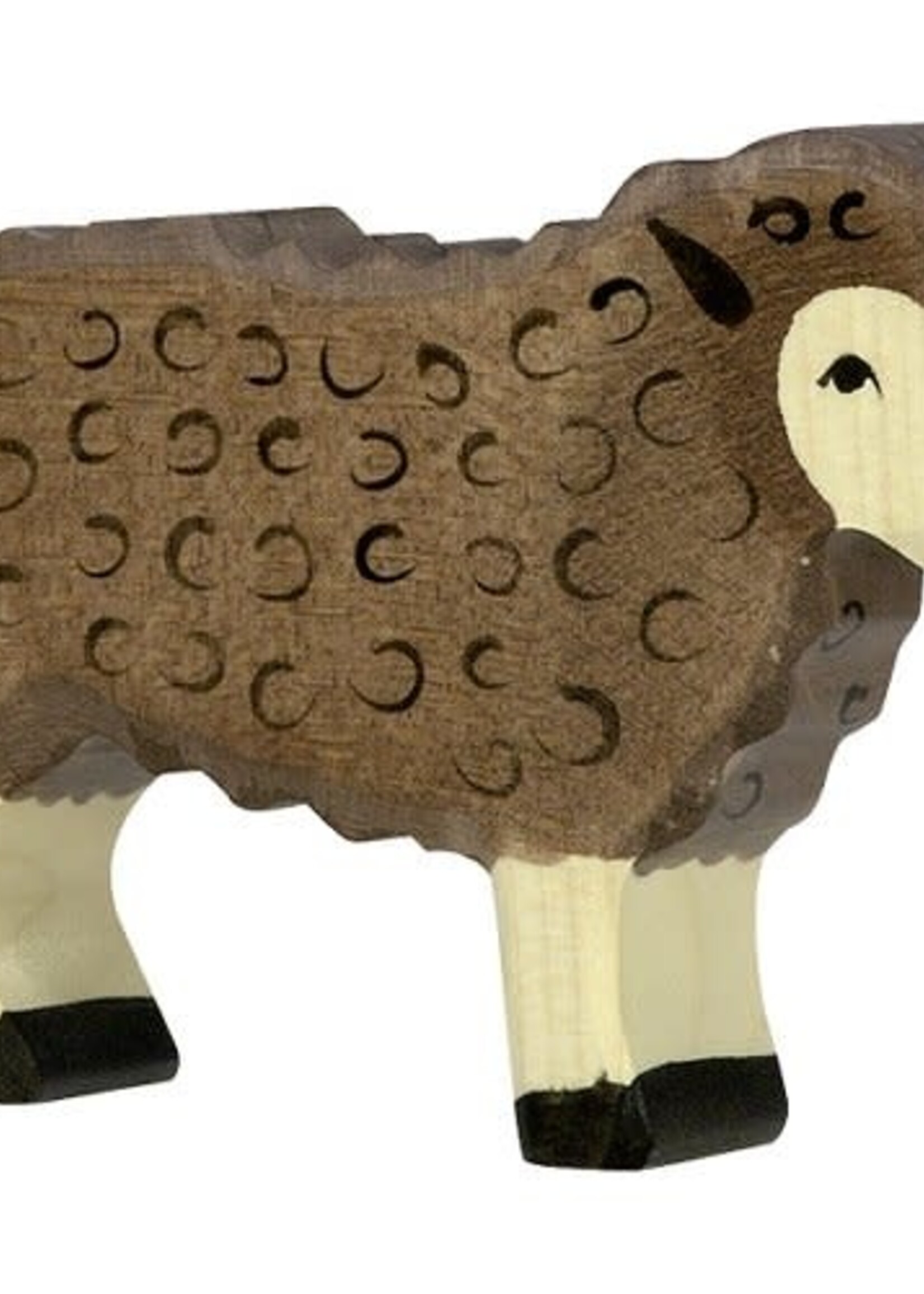 Holztiger Sheep, standing, black