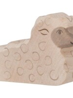 Holztiger Lamb, lying