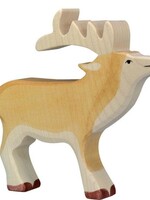 Holztiger Stag