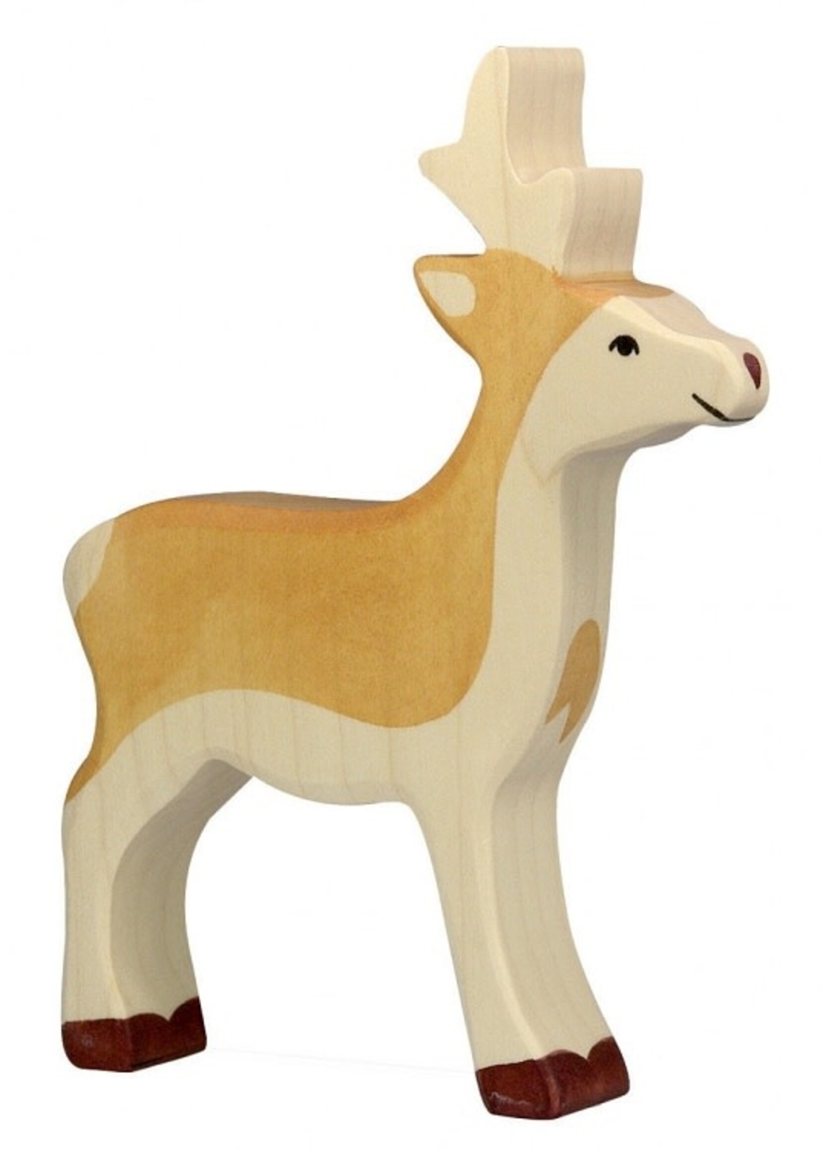 Holztiger Roe buck