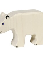Holztiger Polar bear, feeding