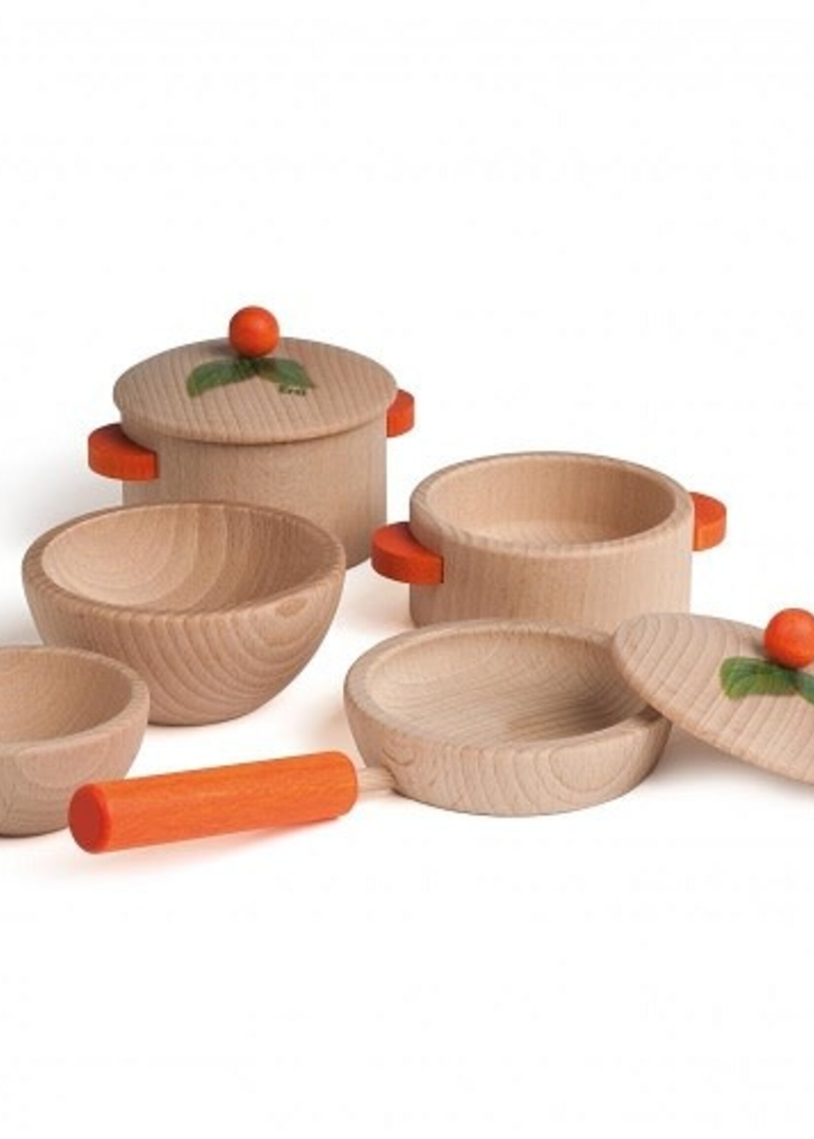 Erzi Wood Cooking 7 pc Set - ERZI