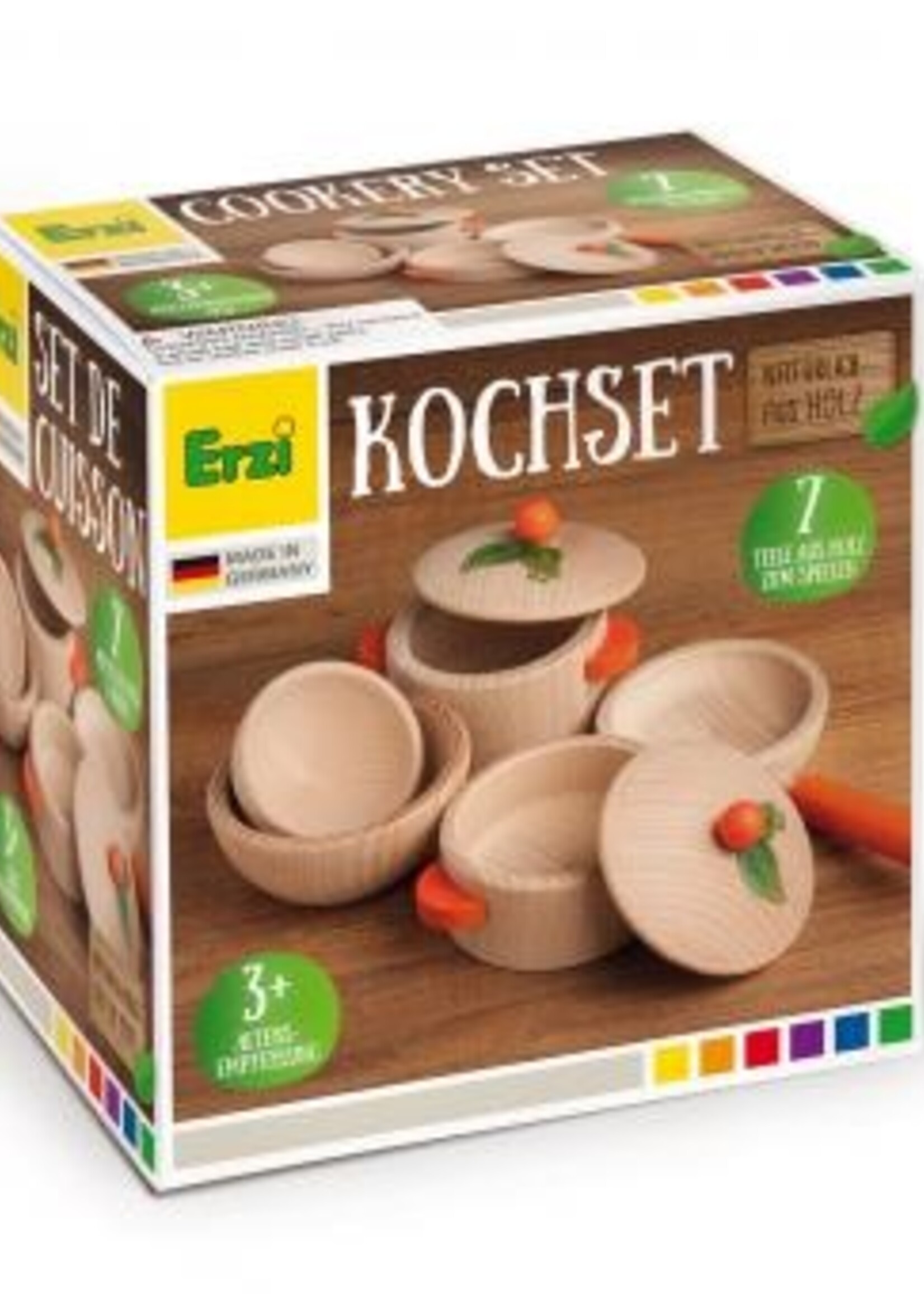 Erzi Wood Cooking 7 pc Set - ERZI